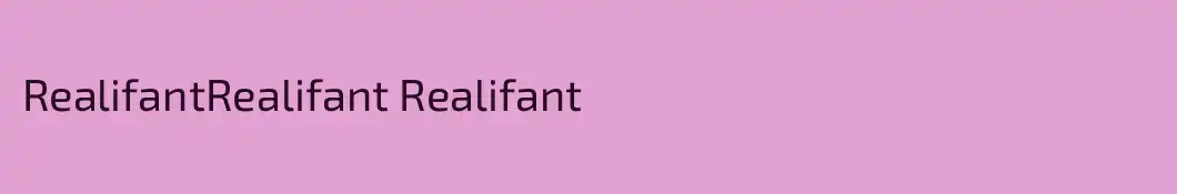 RealifantRealifant Realifant